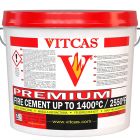 PREMIUM Fire Cement 1250°C -25Kg