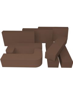 VITCAS Fire Bricks-Brown