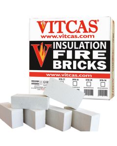 Insulating Fire Bricks-VITCAS Grade 23 - 2300°F/ 1260°C 