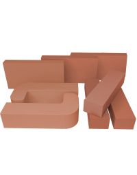 VITCAS Fire Bricks-Red