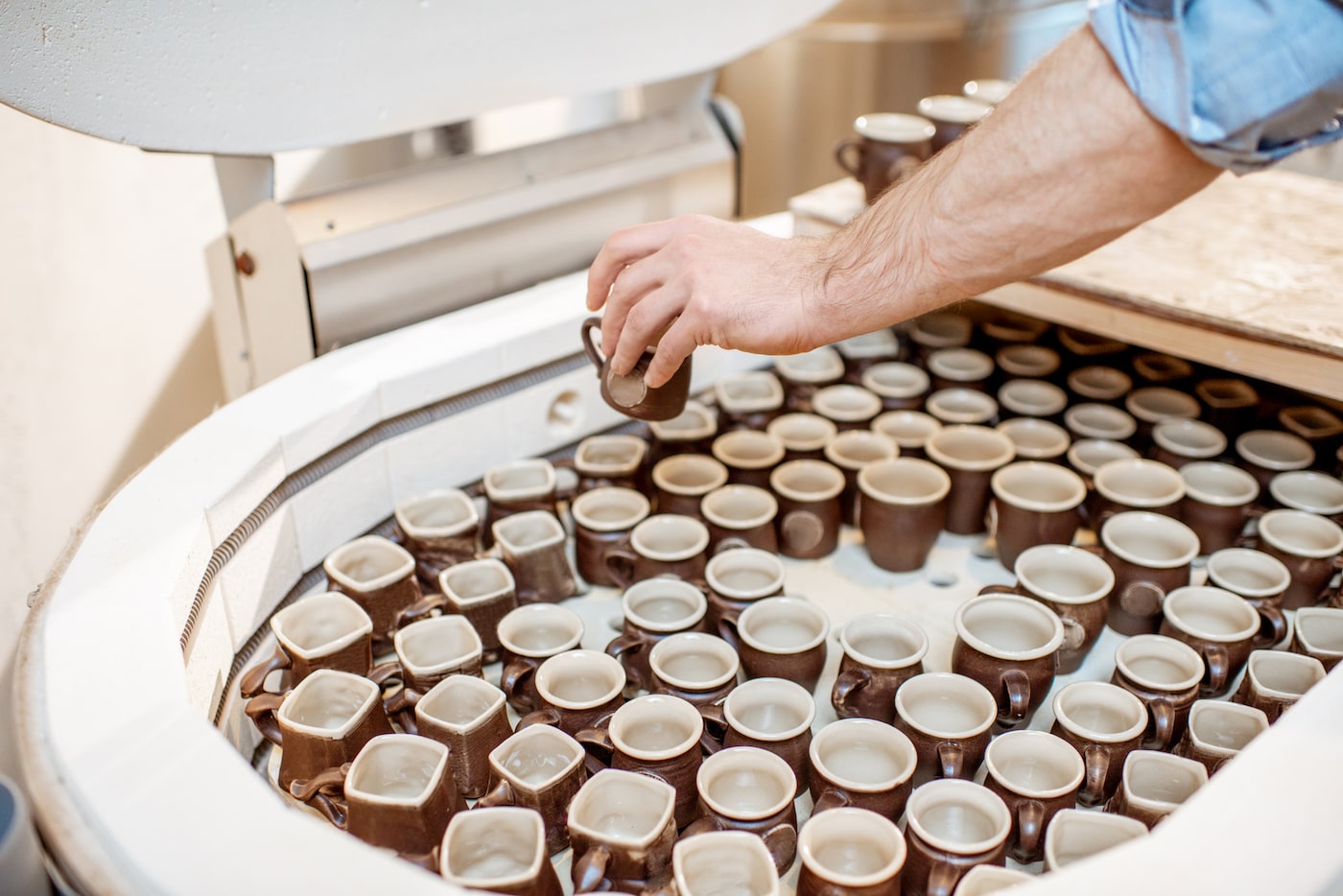 top loading kilns for firing pottery